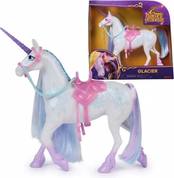 Figurine Licorne Académie des Licornes Mix Neigette, Flamme