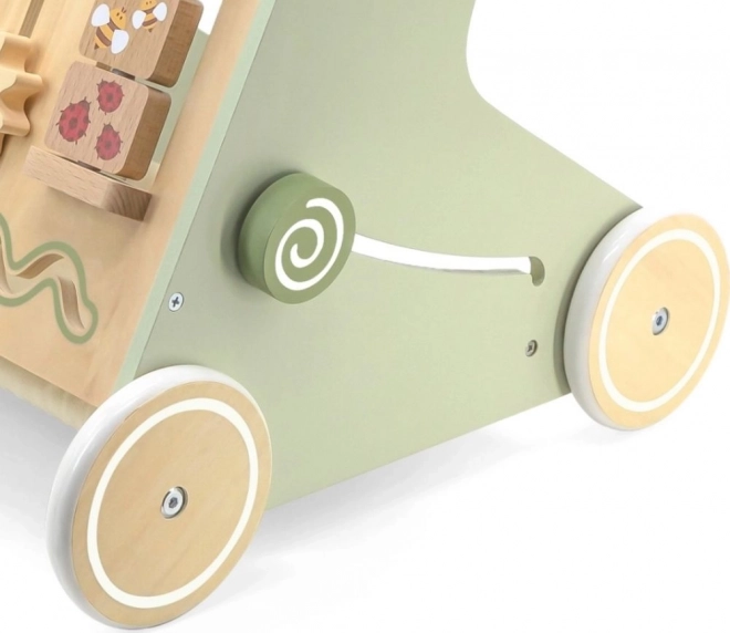 Trotteur éducatif PolarB olive