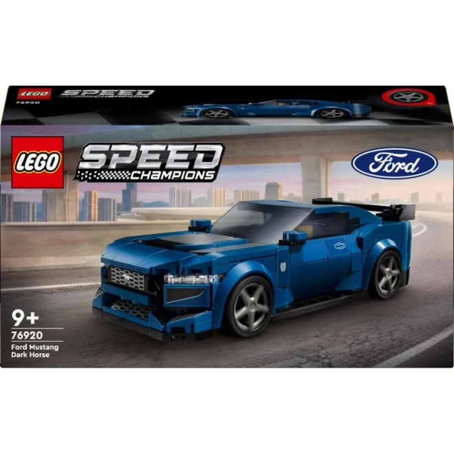 LEGO Speed Champions 76920 Voiture de Sport Ford Mustang Dark Horse