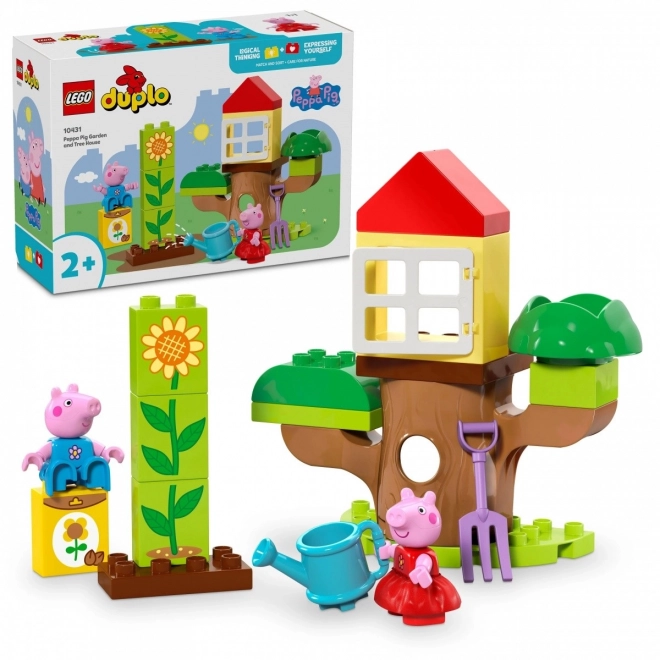 LEGO DUPLO 10431 Peppa Pig - jardin et cabane dans l'arbre
