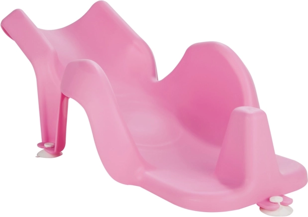 Tapis ergonomique pour baignoire rose