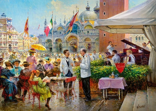 Puzzle CHERRY PAZZI – Piazza San Marco, Venise (1000 pièces)