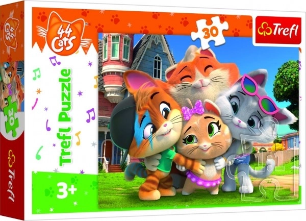TREFL Puzzle 44 pièces: Amitié 30 pièces