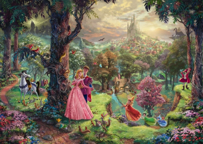 Puzzle La Belle au bois dormant 1000 pièces
