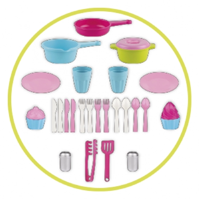 Androni Cuisine de voyage avec 25 accessoires