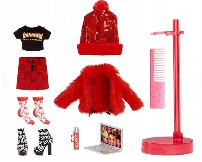 Rainbow High Ruby & Ensemble de chambre d'enfant