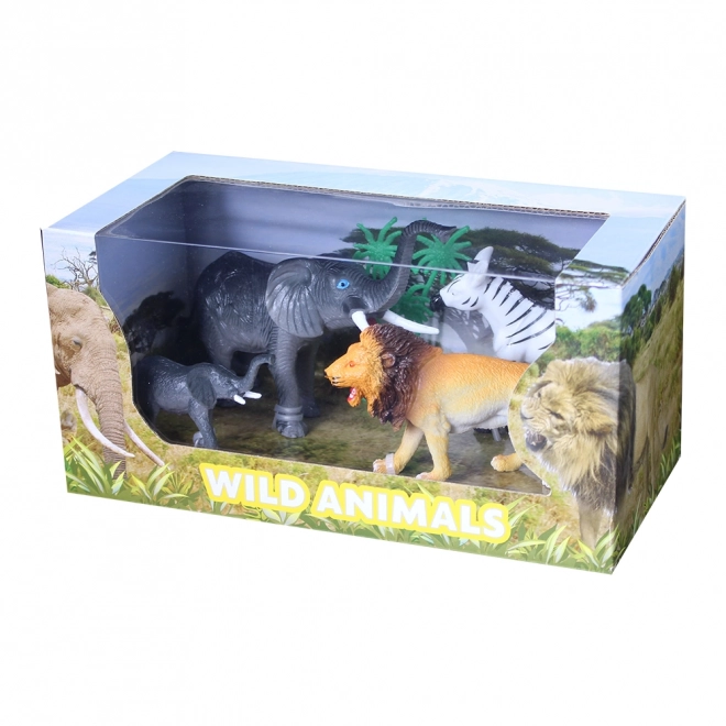 Animaux sauvages en boîte