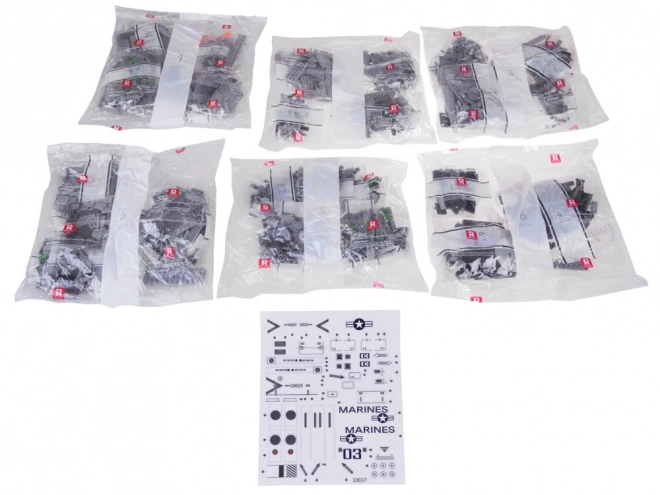 Kit de construction technique hélicoptère CH53