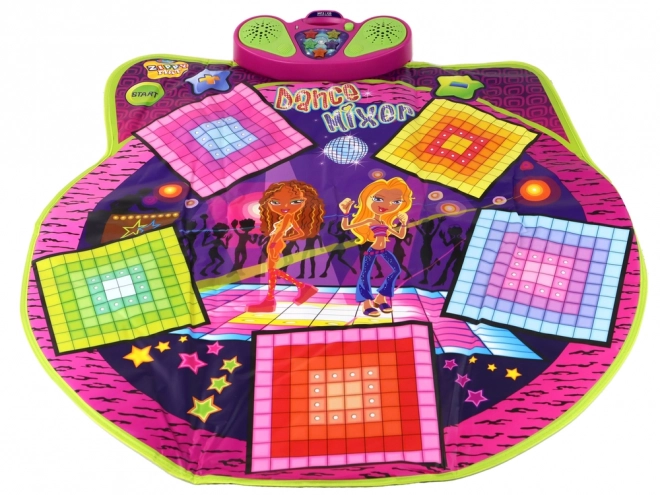 Tapis de danse pour enfants avec batteries Lumières Sons Danse 91cm x 93cm