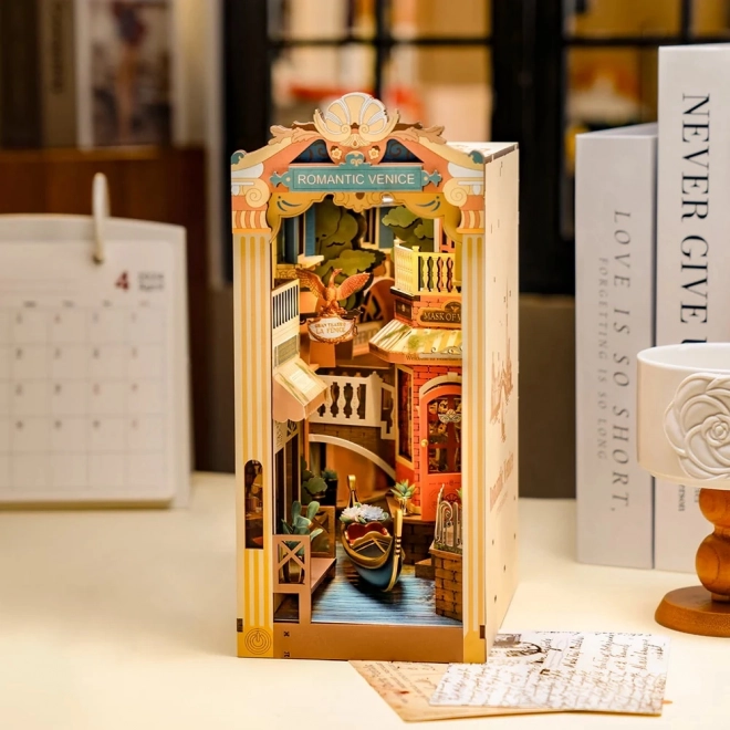 RoboTime Puzzle 3D Arrêt-Livre Romantique Venise