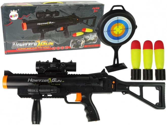 Lance-grenades à fusil avec lampe sonore noire