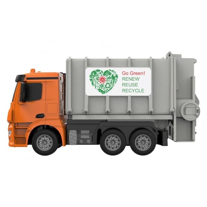 RC camion-benne télécommandé 1:26 Double Eagle (orange) Mercedes-Benz Antos E676-003