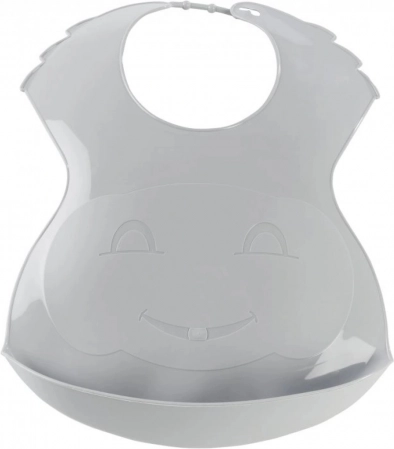 Bavoir en plastique, Grey Charm