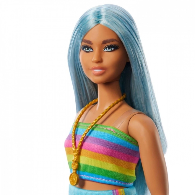 Barbie Fashionistas cheveux longs bleus
