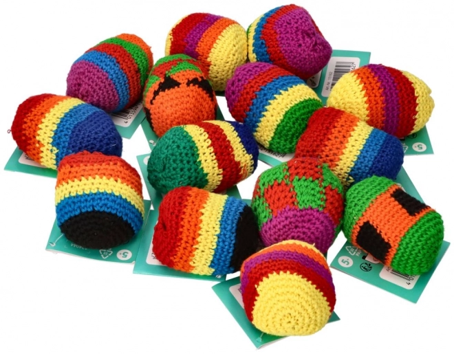 Goki Ballon de foot crocheté "hakysák" 1 pc
