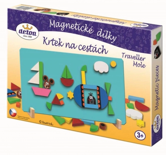 Puzzle magnétique - Petite Taupe