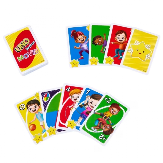Jeu de cartes Uno Junior Move