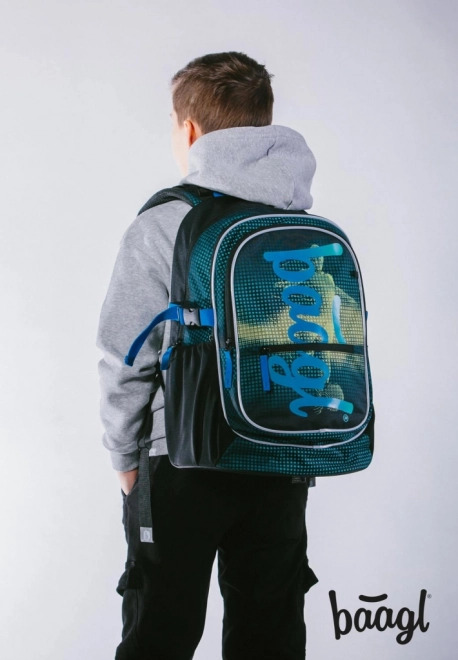 BAAGL SET 3 Core Joueur de Football: sac à dos, trousse, sac