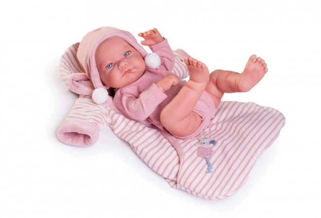 Antonio Juan 50279 NICA - poupée réaliste bébé avec corps en vinyle intégral - 42 cm