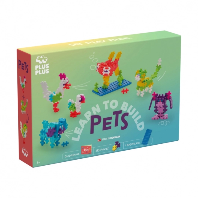 Plus-Plus Apprends à construire des animaux domestiques