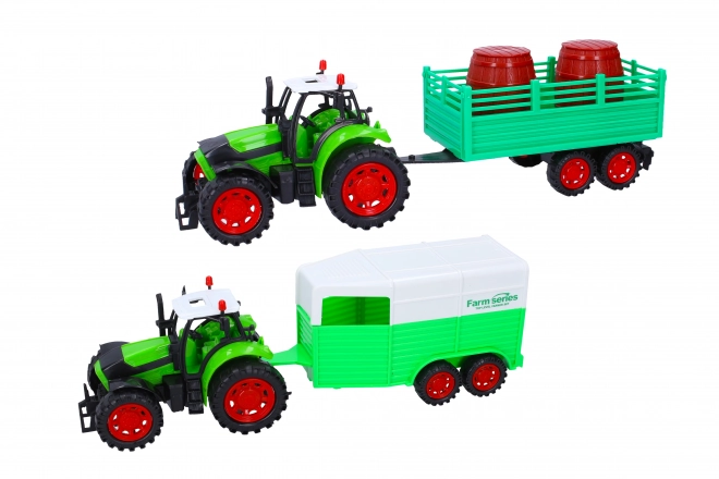 Tracteur avec remorque 35 cm