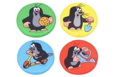Disque volant avec motif de Krtek