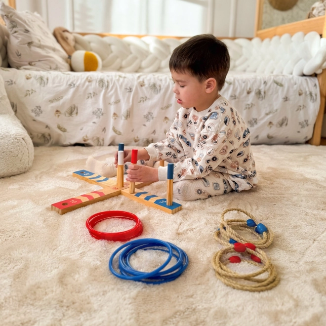 Jeu en bois Ring Cross de Tooky Toy