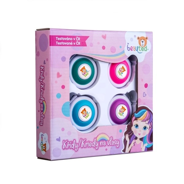 Craies colorées pour cheveux Beauted