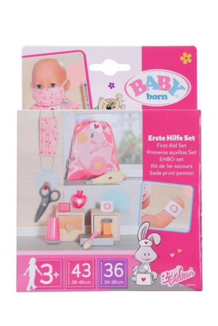 Trousse de premiers secours pour poupées BABY born