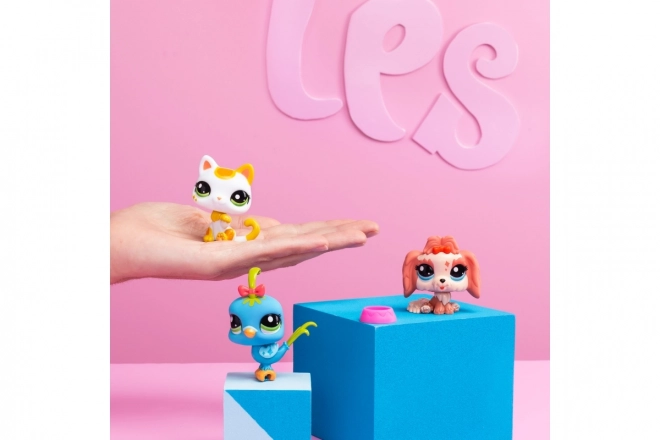 Figurines Littlest Pet Shop 3 pièces