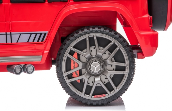 Voiture électrique pour enfants Mercedes G63 rouge