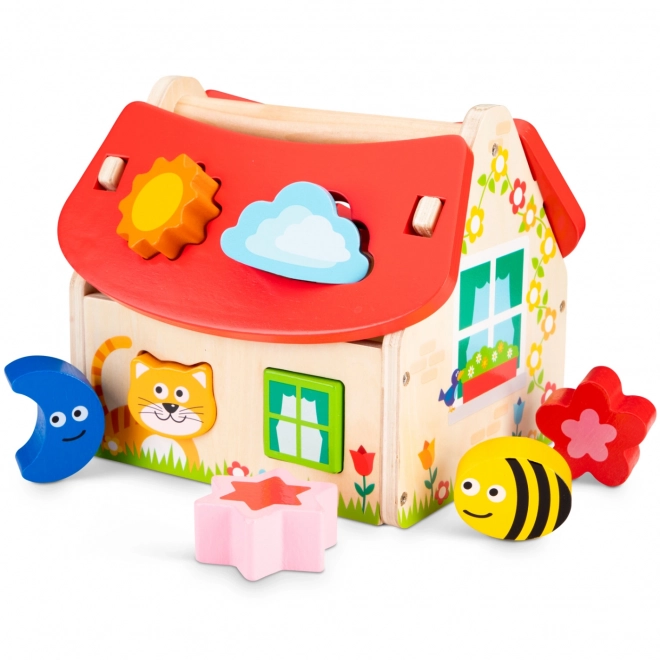 Maison de tri des formes pour enfants