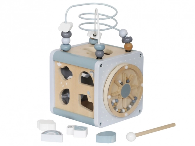 Multicube Cube d'apprentissage en bois Montessori ZA5264