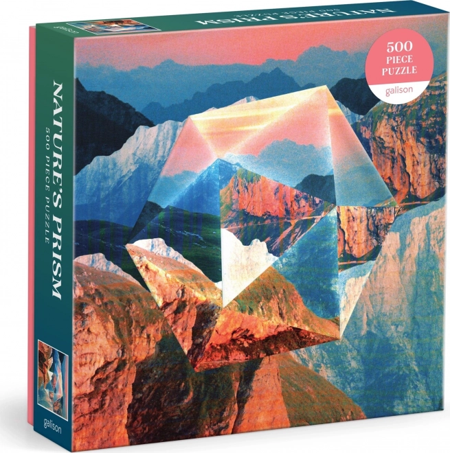 Galison Puzzle Prisme Naturel 500 Pièces