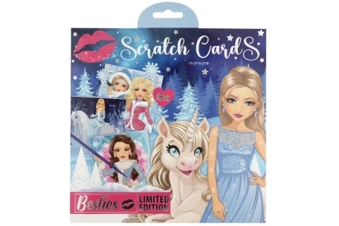 Grattage d'images filles 6pcs