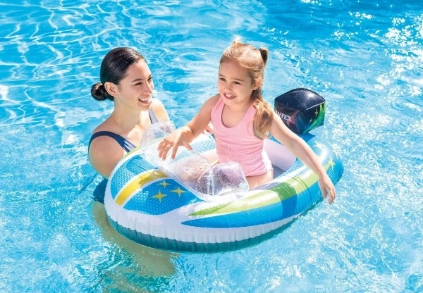 Bateau gonflable en sachet 26x26cm
