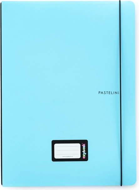 Cahier A4 OXYBOOK PASTELINI, 40 feuilles, bleu, recharge interchangeable