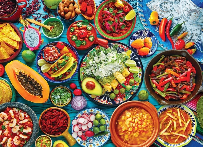 Puzzle EUROGRAPHICS Table mexicaine 1000 pièces
