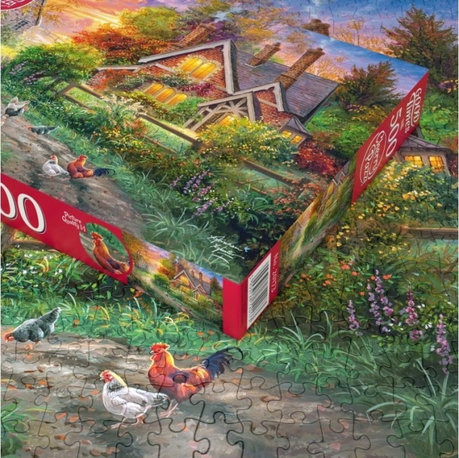 Puzzle Cherry Pazzi Teplo domova 500 pièces