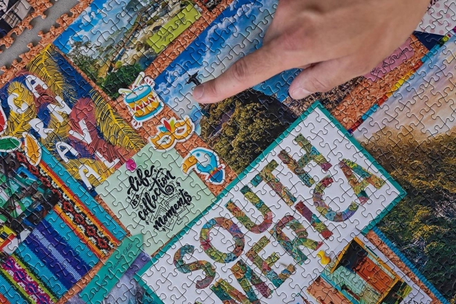 TREFL Puzzle UFT La route de mille miles 13500 pièces