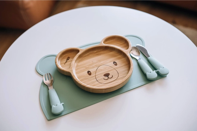 FreeON Assiette en bambou – Koala