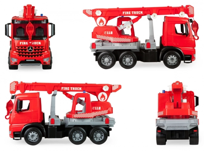 Grue mobile Actros 3-essieux, Arocs