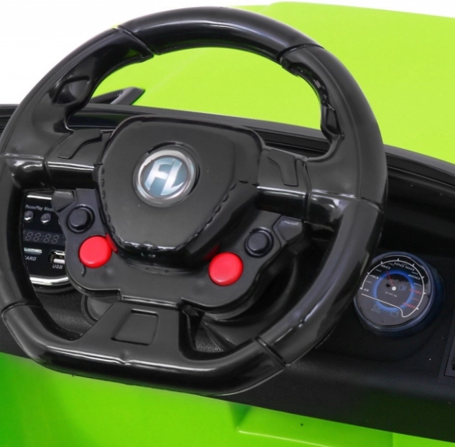 Voiture électrique pour enfants Land Rapid Racer – Vert