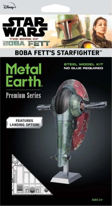 METAL EARTH 3D puzzle Star Wars : Chasseur de Boba Fett (ICONX)