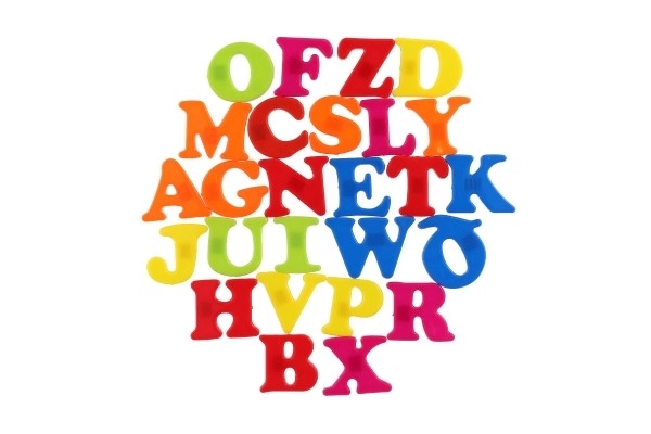 Lettres magnétiques - 27 pièces