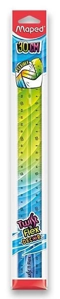 Règle Maped Twist'n Flex arc-en-ciel 30 cm