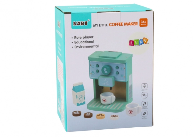 Cafetière en bois pour enfants