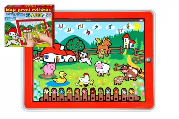 Tablette pour les plus petits Mes premiers animaux - ferme