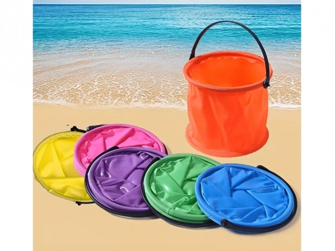Seau pliable pour petits explorateurs