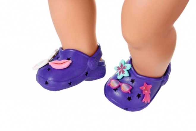 BABY born Sandales en gomme, 3 types, 43 cm